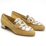 Mocassin beige daim 3M932 Clair de Lune